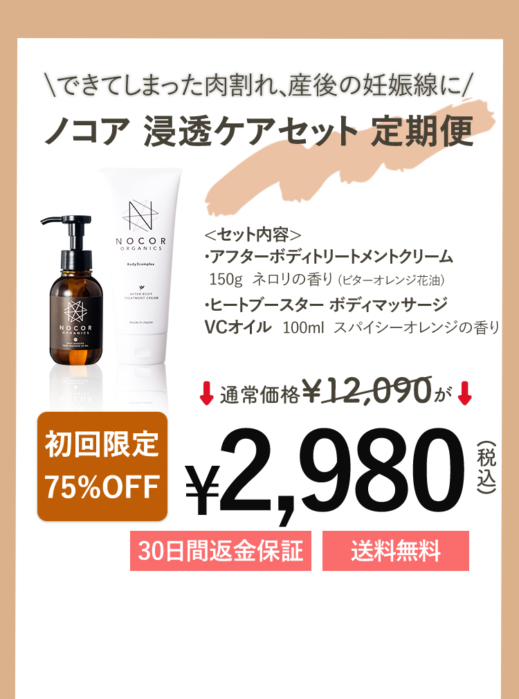 ノコア 浸透ケアセット 定期便