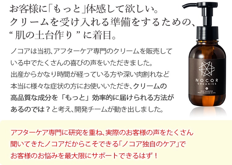 SETP1｜入浴後など、体が温まったタイミングでのケアがおすすめ