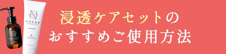 浸透ケアセットのおすすめご使用方法