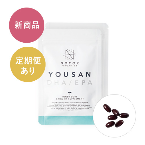 NOCOR ノコア インナーコア グローアップサプリメント 葉酸＋DHA/EPA【約28日分】