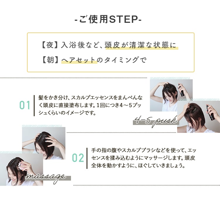 ご使用STEP